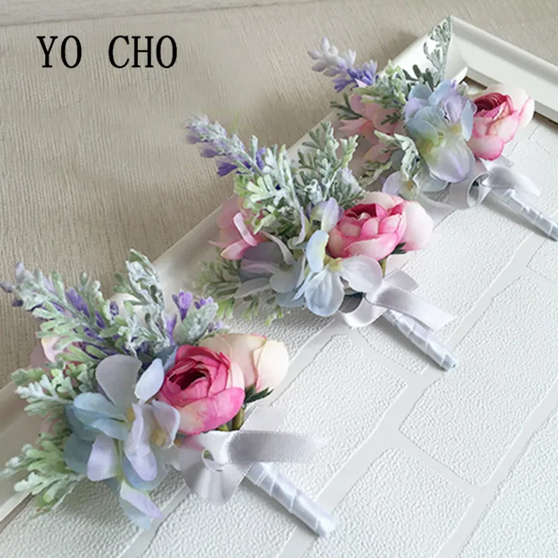 YO CHO Groom Boutonniere Bride Wrist Corsage Hand Flower Bridesmaid Sisters Wedding Flower Party Decoration Orchid Rose Sweet
YO CHO Groom Boutonniere Bride Wrist Corsage Hand Flower Bridesmaid Sisters Wedding Flower Party Decoration Orchid Rose Sweet