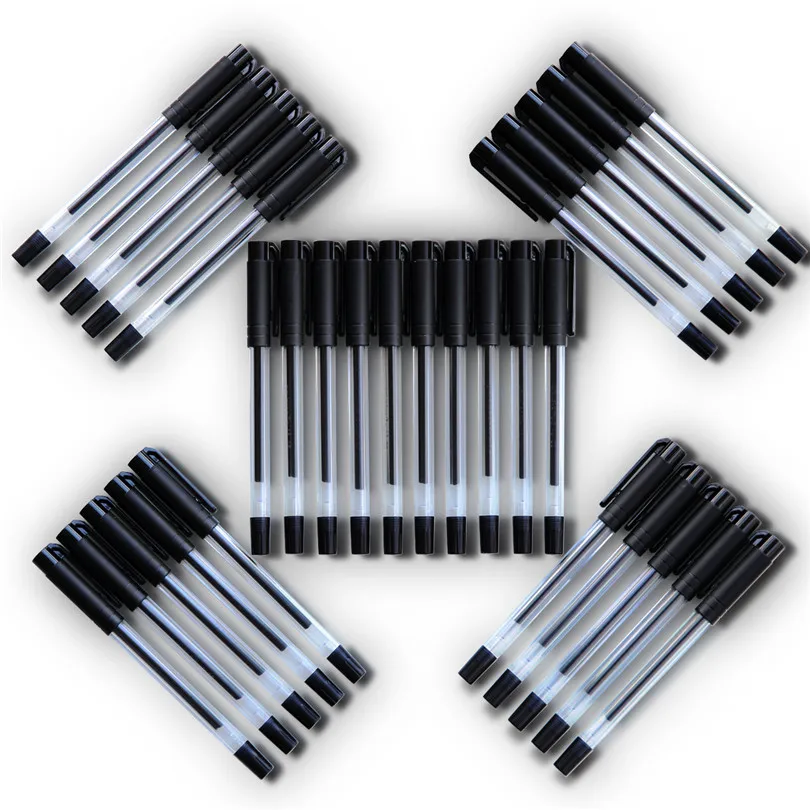 Deli S52 Black Carbon Pen0.5mm Gel Signing Pen 30pcs Papelaria School Stationary Kawaii Supplies Brands=
Deli S52 Black Carbon Pen0.5mm Gel Signing Pen 30pcs Papelaria School Stationary Kawaii Supplies Brands=