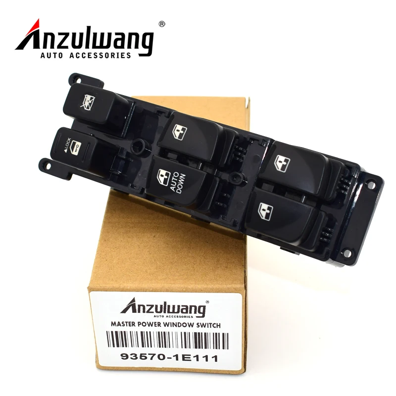 Главный переключатель электростеклоподъемника ANZULWANG, LHD для HYUNDAI Accent 2007-2010, 93570-1E111, 935701E111
Главный переключатель электростеклоподъемника ANZULWANG, LHD для HYUNDAI Accent 2007-2010, 93570-1E111, 935701E111
