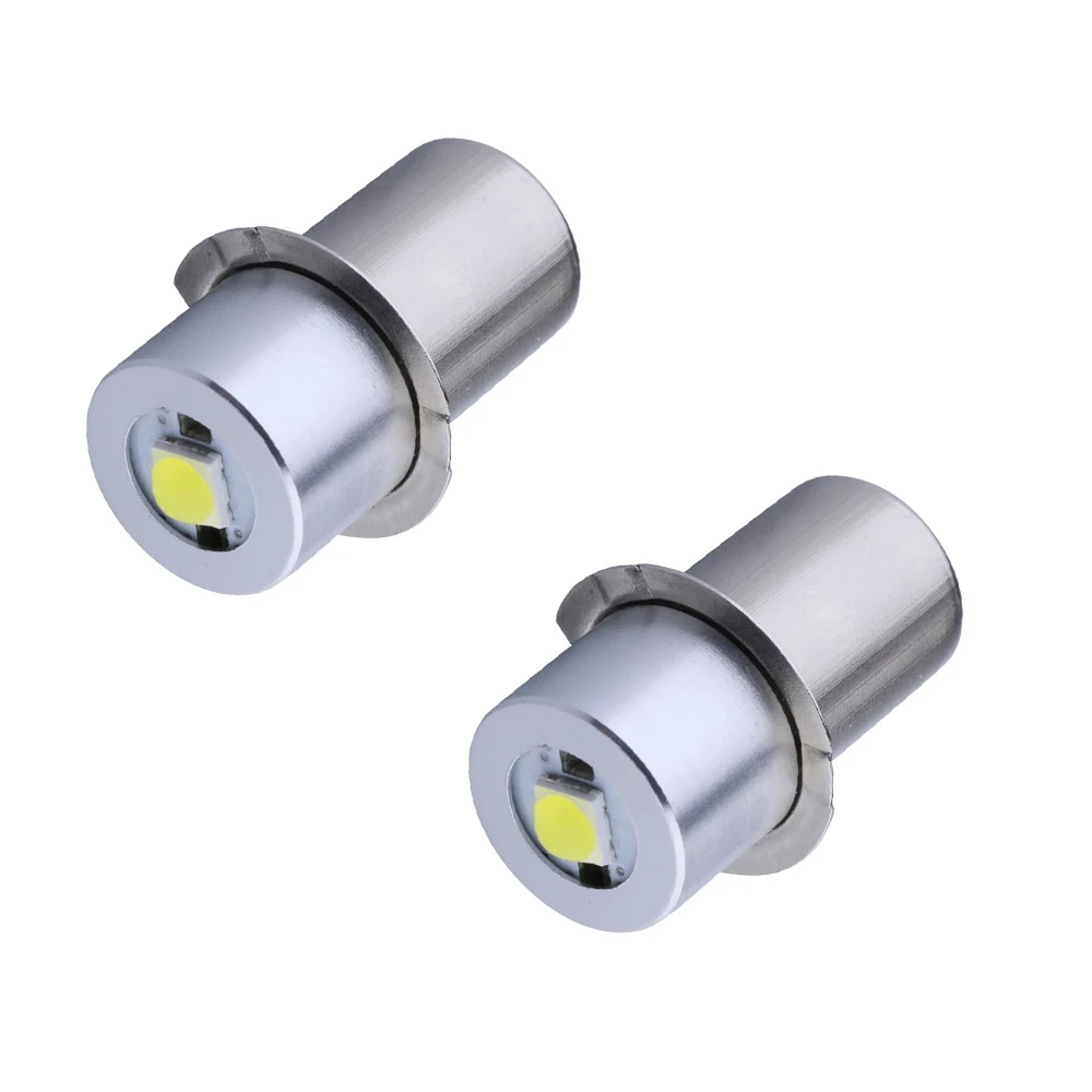 

2PCS 1W P13.5S LED Bulb Replacement Conversion Kit Upgrade Bulb LED For Flashlight Torch Light D+C cell flashlights