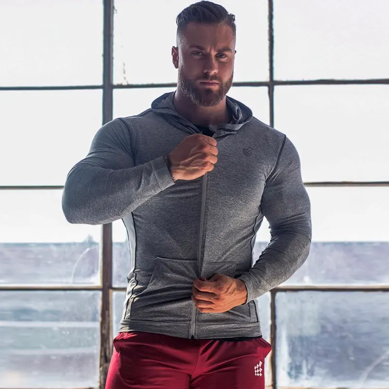 2018 Autumn New Men Zipper Thin Sweatshirt Hoodies Man Bodybuilding Workout Hooded Jacket Male Gyms Fitness Jogger Tops Clothing
2018 Autumn New Men Zipper Thin Sweatshirt Hoodies Man Bodybuilding Workout Hooded Jacket Male Gyms Fitness Jogger Tops Clothing
