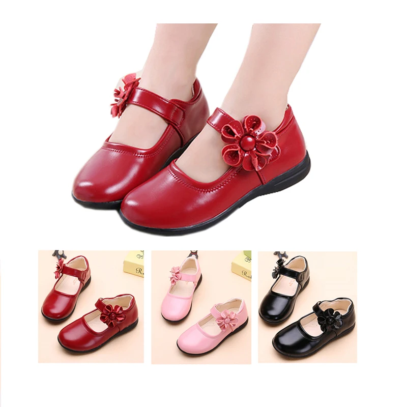 Girls Flowers Children PU Leather Shoes For Big Teens Girls Kids Red Black Pink Dance Princess Dress Shoes 4 6 8 10 11 12 Years
Girls Flowers Children PU Leather Shoes For Big Teens Girls Kids Red Black Pink Dance Princess Dress Shoes 4 6 8 10 11 12 Years