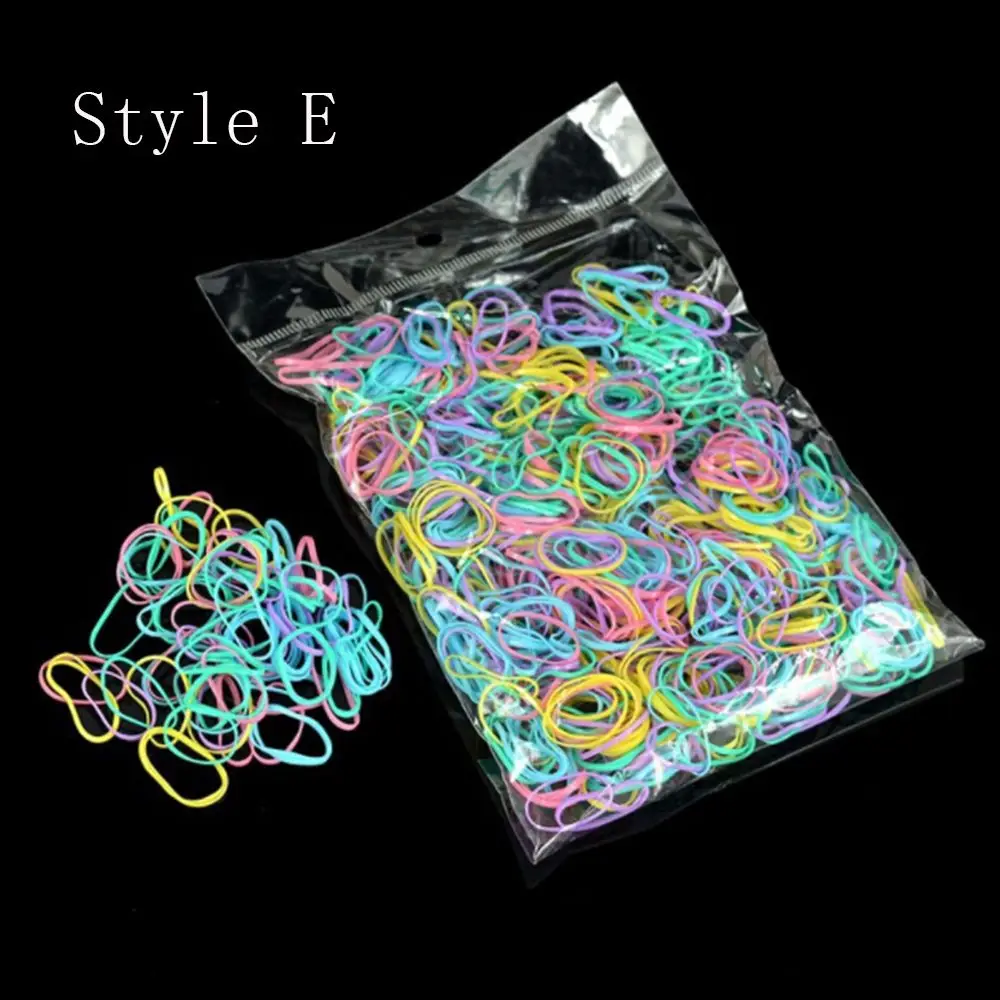 1000Pcs/bag Hair Rubber Cord Rubber Band Transparent White 1mm Clear Ponytail Holder Elastic Rubber Hair Rope Braider Tool
1000Pcs/bag Hair Rubber Cord Rubber Band Transparent White 1mm Clear Ponytail Holder Elastic Rubber Hair Rope Braider Tool