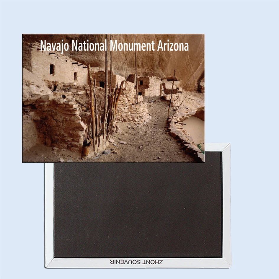 Keet Seel Ruins, Navajo National Monument, Arizona, Magnetic Refrigerator Affixed With Tourist Souvenirs Home Accessories 24867 
Keet Seel Ruins, Navajo National Monument, Arizona, Magnetic Refrigerator Affixed With Tourist Souvenirs Home Accessories 24867