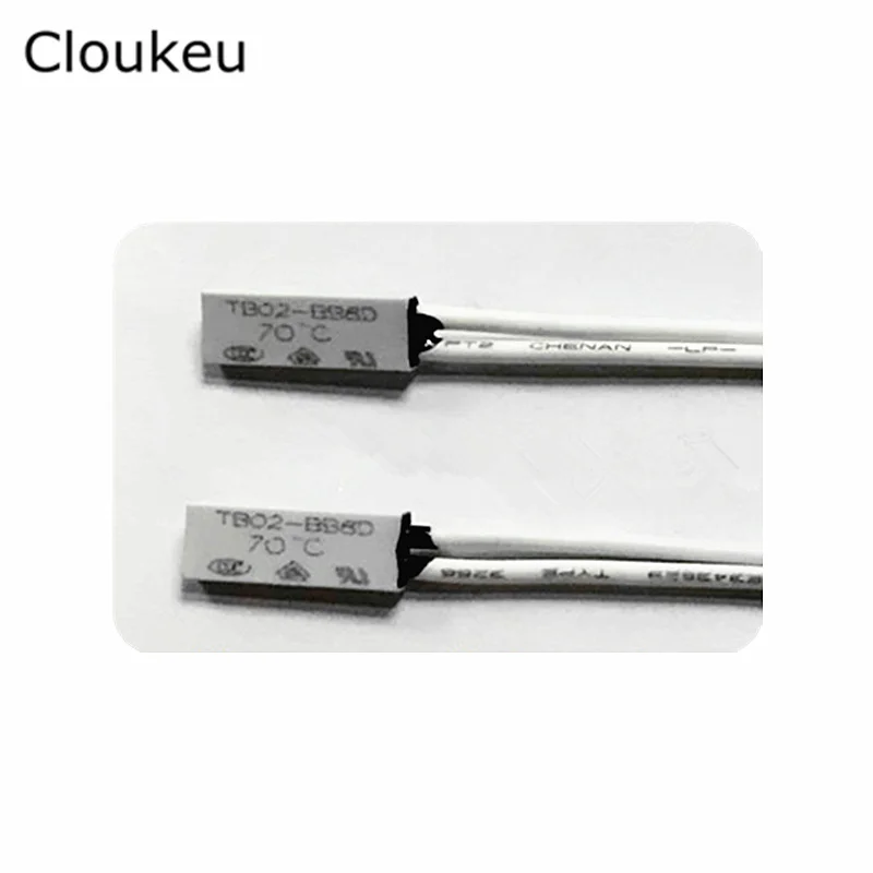 5Pcs KSD9700 5A Plastic TB05 Temperature Switch Thermal control Normally Closed 105/110/115/120/125/130/135/140/145/150 Celsius
5Pcs KSD9700 5A Plastic TB05 Temperature Switch Thermal control Normally Closed 105/110/115/120/125/130/135/140/145/150 Celsius
