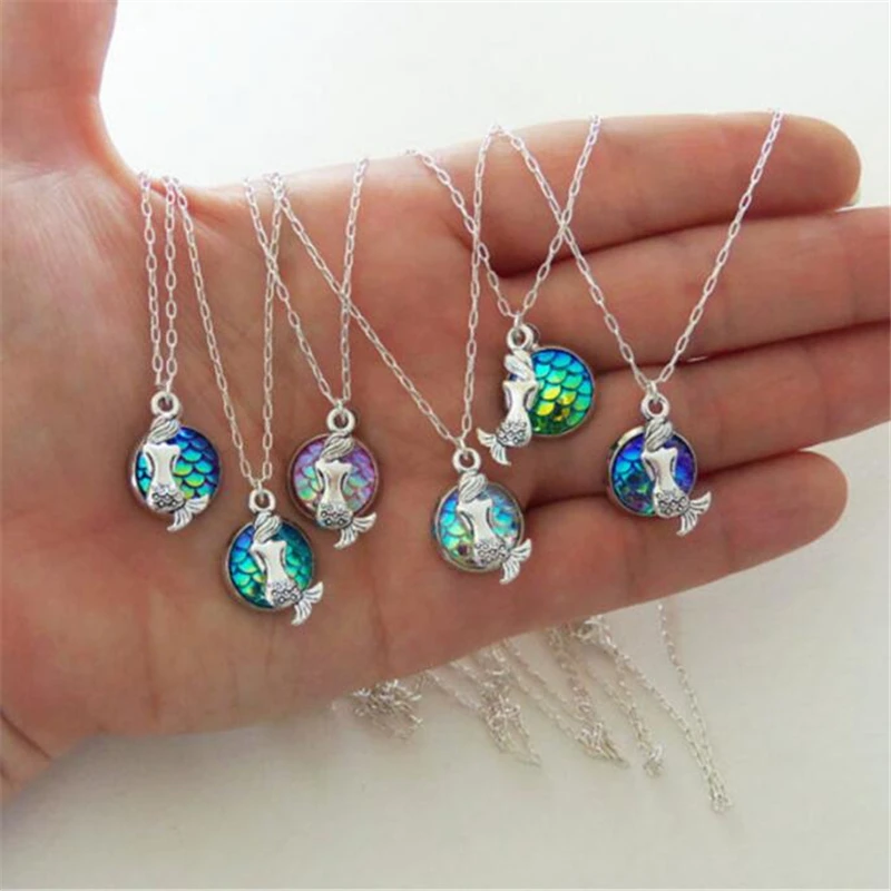 Dream Romantic Maritime Princess Mermaid Fish Scales necklace Lucky Girl Necklace Good Sister Pendant Fashion Female Jewelry
Dream Romantic Maritime Princess Mermaid Fish Scales necklace Lucky Girl Necklace Good Sister Pendant Fashion Female Jewelry