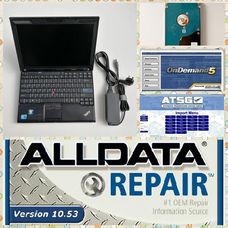 installed Well all data and m.itchell software alldata 10.53 m.itchell on demand 2in1 hdd 1tb with Used computer X201 I7 8g
installed Well all data and m.itchell software alldata 10.53 m.itchell on demand 2in1 hdd 1tb with Used computer X201 I7 8g
