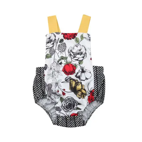 2019 Summer Toddler Kids Baby Girl Floral Sleeveless Bodysuits Clothes Jumpsuit Bodysuit 0-24M
2019 Summer Toddler Kids Baby Girl Floral Sleeveless Bodysuits Clothes Jumpsuit Bodysuit 0-24M