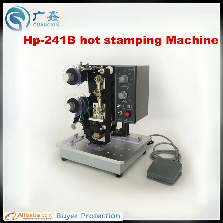 2016 Better quality Hp-241B hot stamping coding machine Hp-241B ribbon hot code printer coding machine batch printing machine
2016 Better quality Hp-241B hot stamping coding machine Hp-241B ribbon hot code printer coding machine batch printing machine