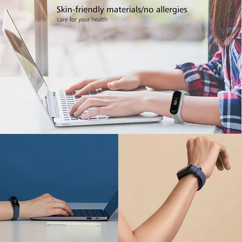 VSKEY 10PCS Soft Silicone Smart Wrist Strap for Xiaomi Mi Band 4 Wristband Bracelet Mi band 3 Replacement Accessories
VSKEY 10PCS Soft Silicone Smart Wrist Strap for Xiaomi Mi Band 4 Wristband Bracelet Mi band 3 Replacement Accessories