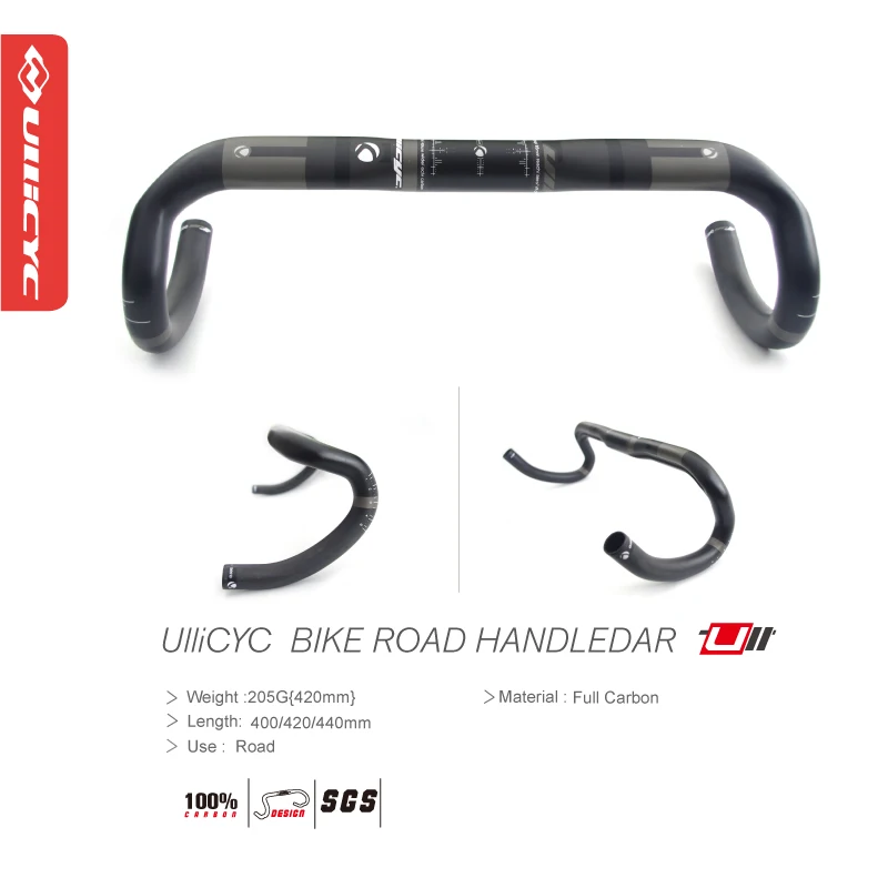 Ullicyc Matt UD full Carbon Road Handlebar Top Fiber Road Handlebar 31.8*400/420/440mm WB626
Ullicyc Matt UD full Carbon Road Handlebar Top Fiber Road Handlebar 31.8*400/420/440mm WB626