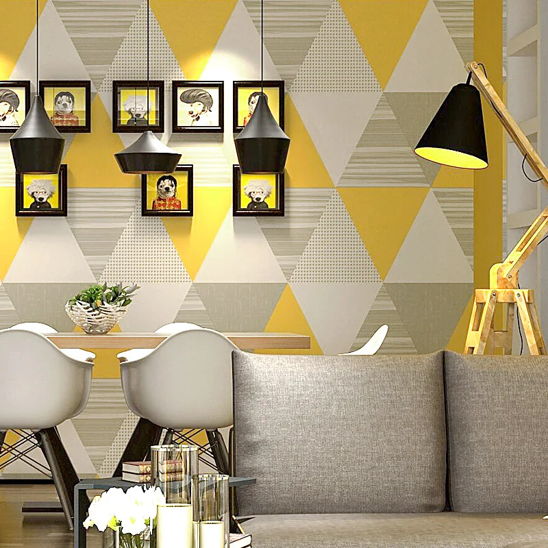 beibehang Modern style wallpaper, simple geometric squares, Korean living room, bedroom TV background wallpaper decoration.
beibehang Modern style wallpaper, simple geometric squares, Korean living room, bedroom TV background wallpaper decoration.