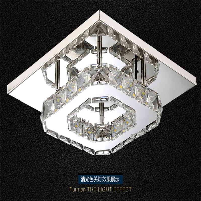 Luxury LED Ceiling light Square K9 Crystal Transparent/Amber Lustre led lamps for home aisle corridor balcony fixtures light
Luxury LED Ceiling light Square K9 Crystal Transparent/Amber Lustre led lamps for home aisle corridor balcony fixtures light