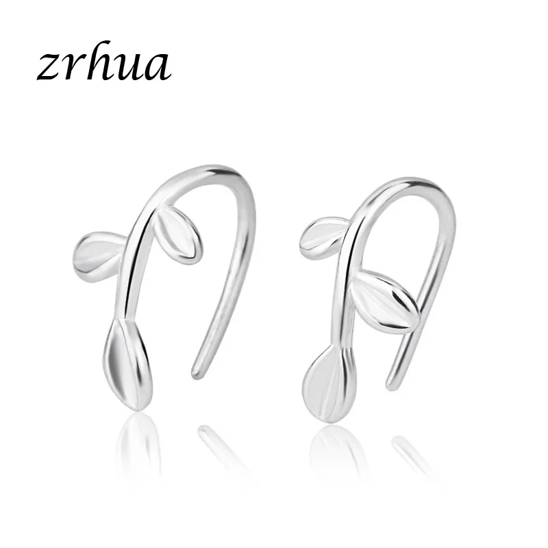 ZRHUA 925 Sterling Silver Splicing Leaf Stud Earrings For Women Casual Style Girl Earings Personality Sterling-silver-Jewelry
ZRHUA 925 Sterling Silver Splicing Leaf Stud Earrings For Women Casual Style Girl Earings Personality Sterling-silver-Jewelry