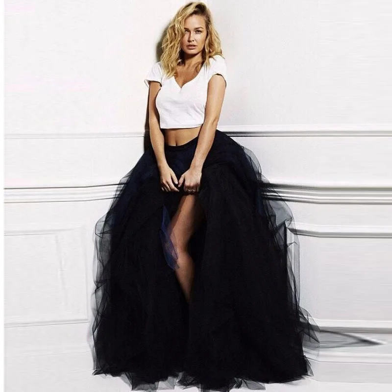 Woman Tulle Skirt New Fashion Long Black 100cmTutu Skirt Ball Gown For Women All Season High Quality Tulle Skirt
Woman Tulle Skirt New Fashion Long Black 100cmTutu Skirt Ball Gown For Women All Season High Quality Tulle Skirt
