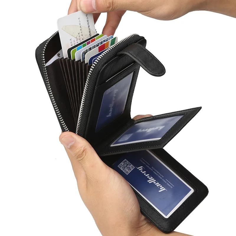 2018 New Baellerry Men's Wallets Business Multi-bit Organ Credit Card Holder Youth Male Multi-functional Zipper Cards Bag Purse
2018 New Baellerry Men's Wallets Business Multi-bit Organ Credit Card Holder Youth Male Multi-functional Zipper Cards Bag Purse