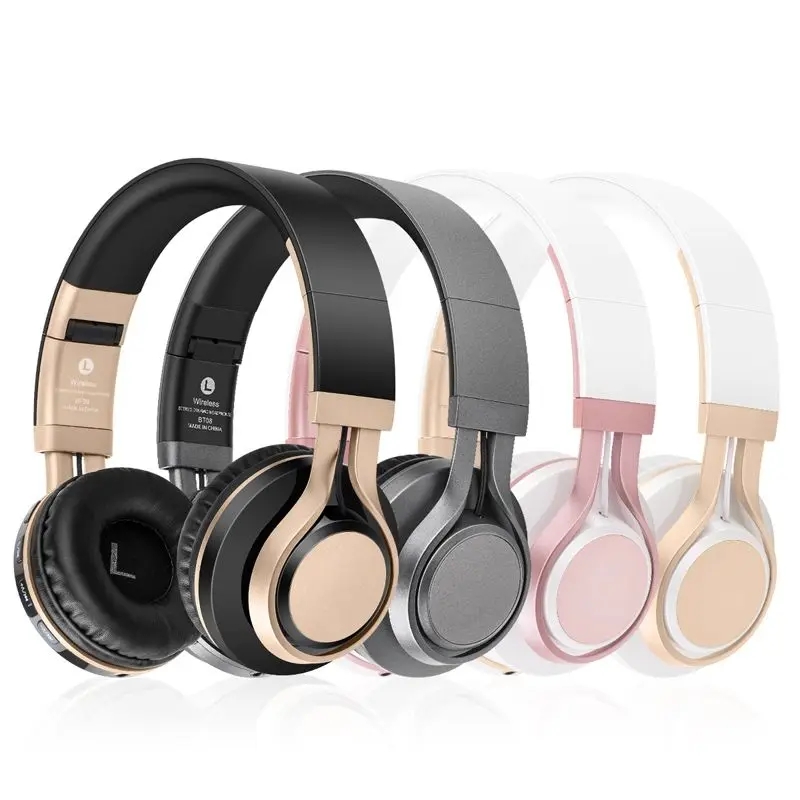 Звуковые наушники Intone с микрофоном и поддержкой Bluetooth TF-карты fm-радио