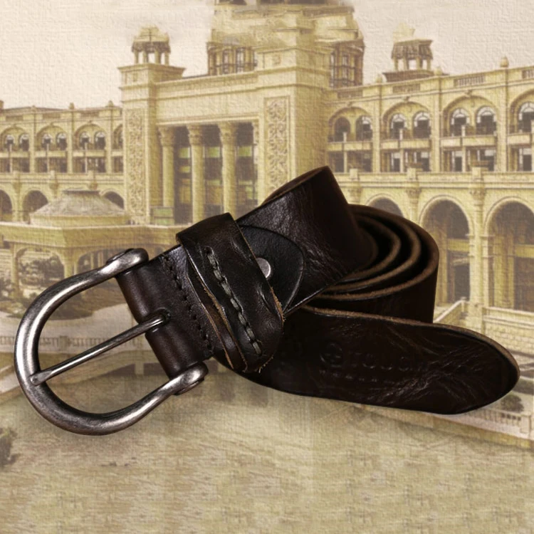 Men's Leather Belt Cowhide Brown Casual Men's Belt Buckle Youth Fashion Leather Belt PD66
Men's Leather Belt Cowhide Brown Casual Men's Belt Buckle Youth Fashion Leather Belt PD66