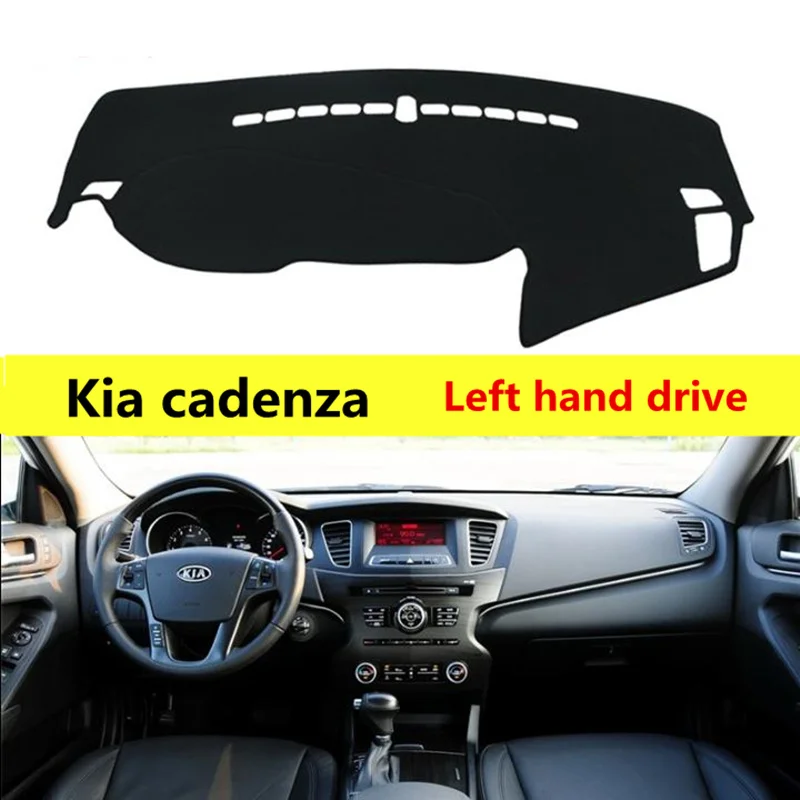 Чехол TAIJS для приборной панели автомобиля с левым рулем KIA Cadenza K7 элегантный