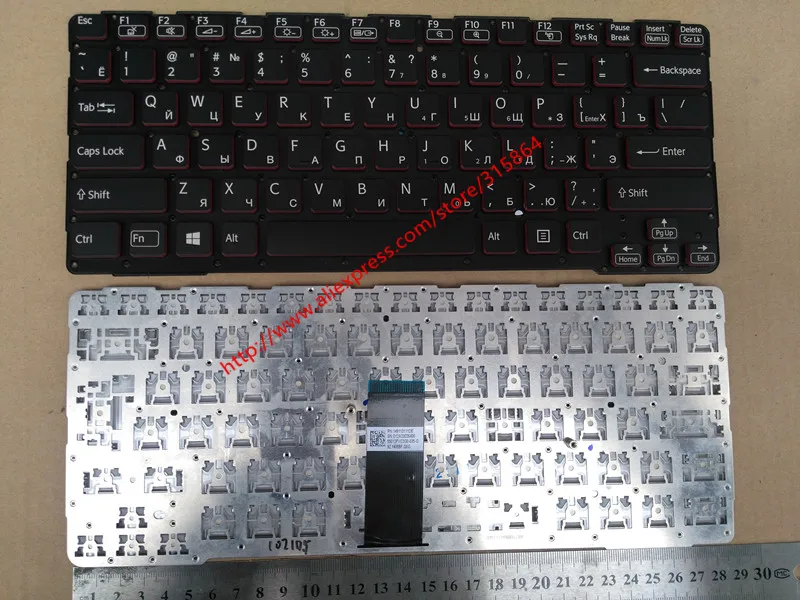 Russian New new laptop keyboard for Sony SVE14A15FDB SVE14A SVE14AA12T SVE14A17EC SVE14A37CC SVE14A1S1C PN:149112511 RU
Russian New new laptop keyboard for Sony SVE14A15FDB SVE14A SVE14AA12T SVE14A17EC SVE14A37CC SVE14A1S1C PN:149112511 RU