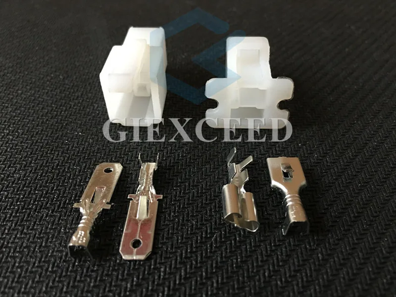 2 Sets 2 Pin White ABS Female Male Wiring Socket Automotive Connector Household Plug
2 Sets 2 Pin White ABS Female Male Wiring Socket Automotive Connector Household Plug