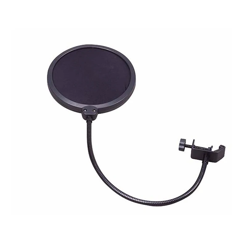 Pop фильтрующий микрофон/лобовое стекло с поворотным креплением 360 гибкий