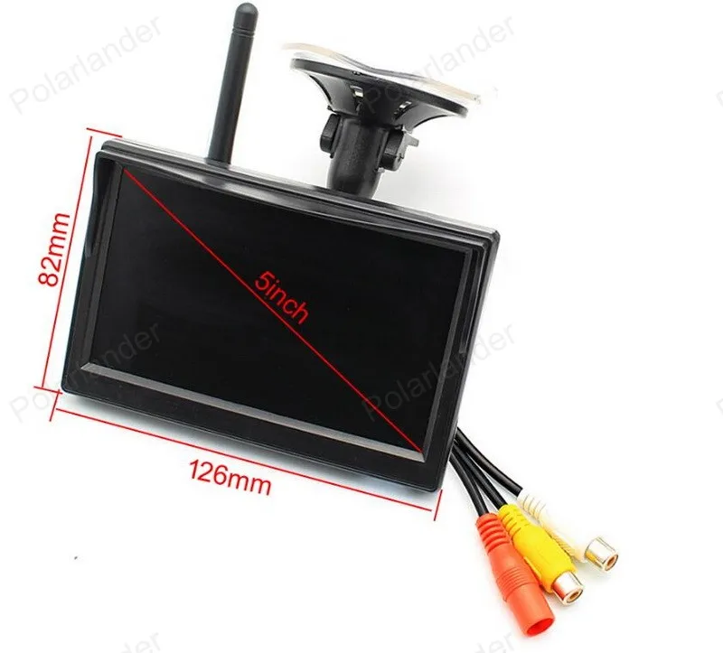 For Truck Bus 5 inch 2.4G Wireless TFT LCD Car Monitor with 18 IR LED Night Vision Rear View Reversing Camera kit
For Truck Bus 5 inch 2.4G Wireless TFT LCD Car Monitor with 18 IR LED Night Vision Rear View Reversing Camera kit