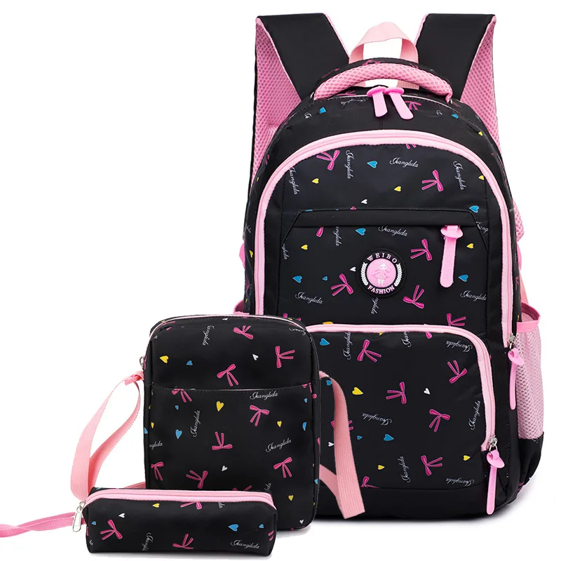 New Fashion School Bags for Girls Brand Children Backpack Cartoon Printing Student Book Bag Large Capacity Kids Schoolbag 3 Pcs
New Fashion School Bags for Girls Brand Children Backpack Cartoon Printing Student Book Bag Large Capacity Kids Schoolbag 3 Pcs