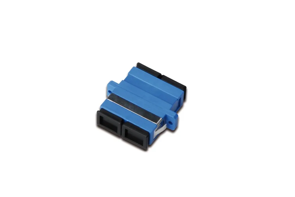 SC-SC Duplex Singlemode OS2 Fiber Adapter Coupler, Blue Color
SC-SC Duplex Singlemode OS2 Fiber Adapter Coupler, Blue Color