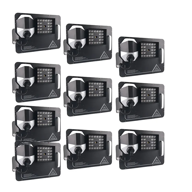 10pcs/lot 1500W DMX512 LED Fog Machine 24x9W Vertical Smoke Machine Professional Fogger Stage Effect Dj Equipment
10pcs/lot 1500W DMX512 LED Fog Machine 24x9W Vertical Smoke Machine Professional Fogger Stage Effect Dj Equipment