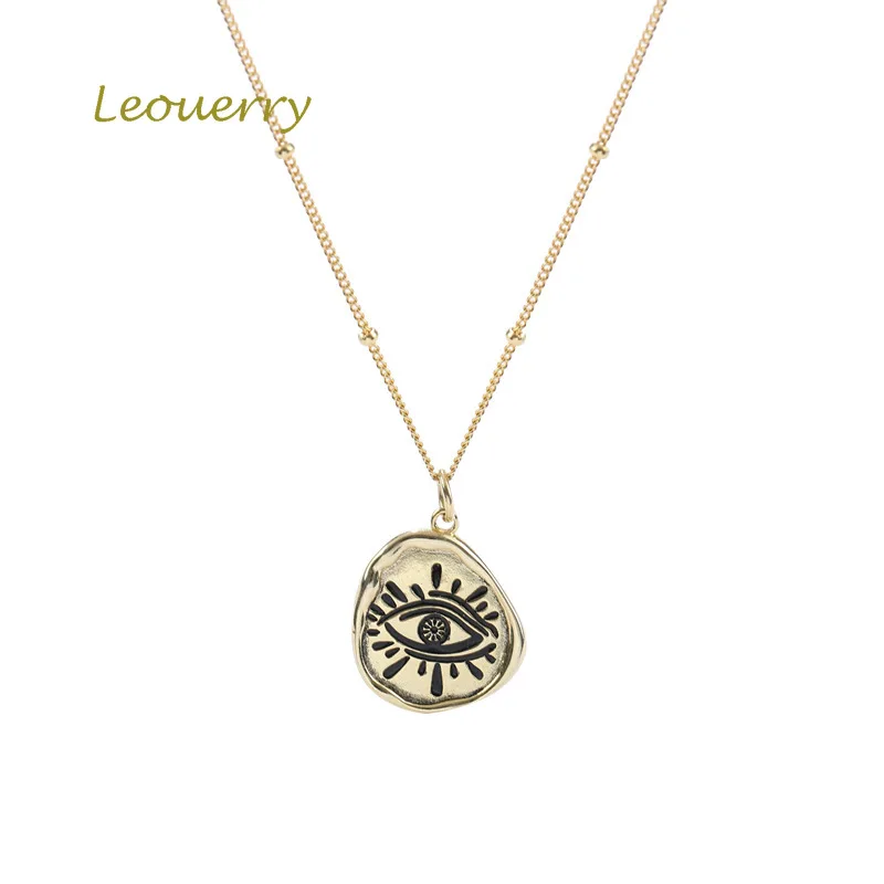 Leouerry 925 Sterling Silver Devil's Eye Necklace Original Irregular Pendant Necklace for Women Fine Jewelry Gift
Leouerry 925 Sterling Silver Devil's Eye Necklace Original Irregular Pendant Necklace for Women Fine Jewelry Gift