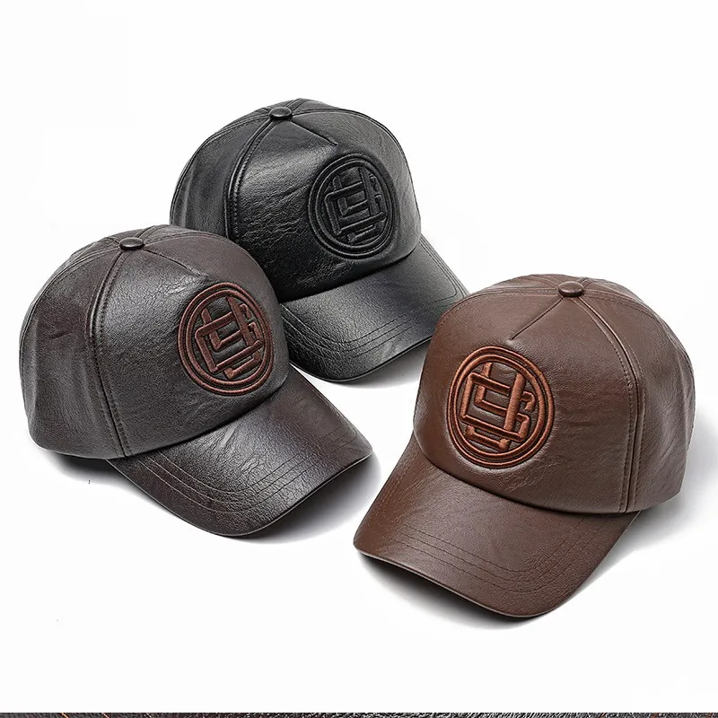 JAMONT High Quality PU Leather Baseball Cap Men Earflap Warm Casquette Dad Cap Brand Snapback Hat Male Bone Masculino Fitted Hat
JAMONT High Quality PU Leather Baseball Cap Men Earflap Warm Casquette Dad Cap Brand Snapback Hat Male Bone Masculino Fitted Hat