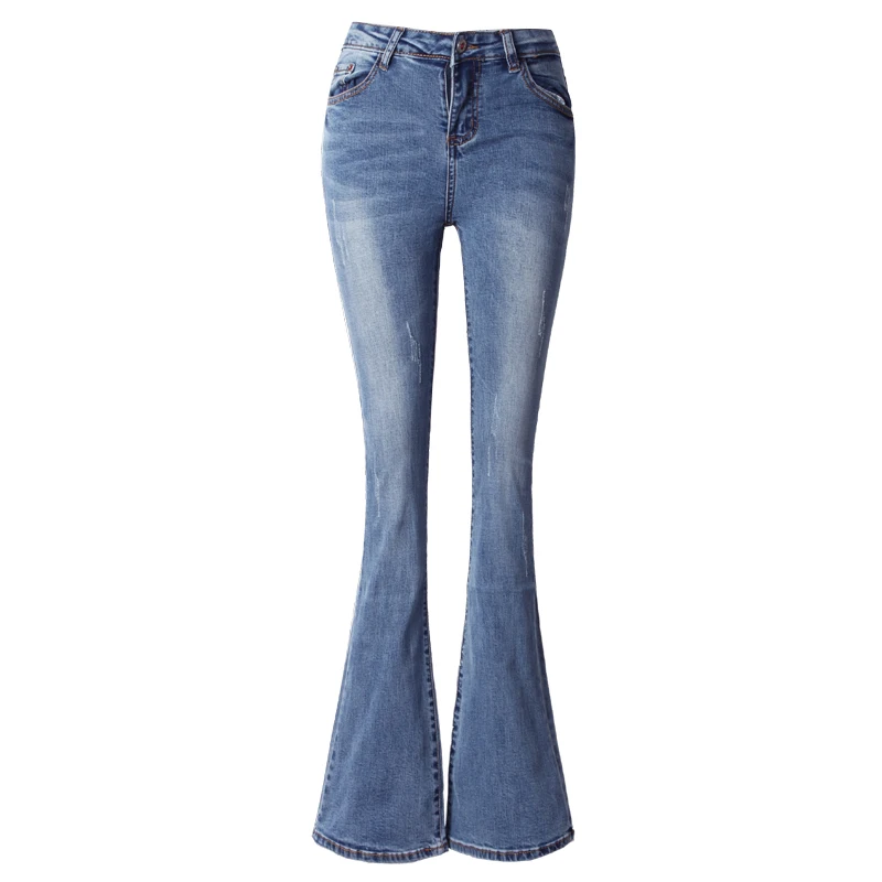 ACRMRAC Women Spring and autumn Middle waist Slim Small Flare Pants Large size Long pants jeans Women
ACRMRAC Women Spring and autumn Middle waist Slim Small Flare Pants Large size Long pants jeans Women