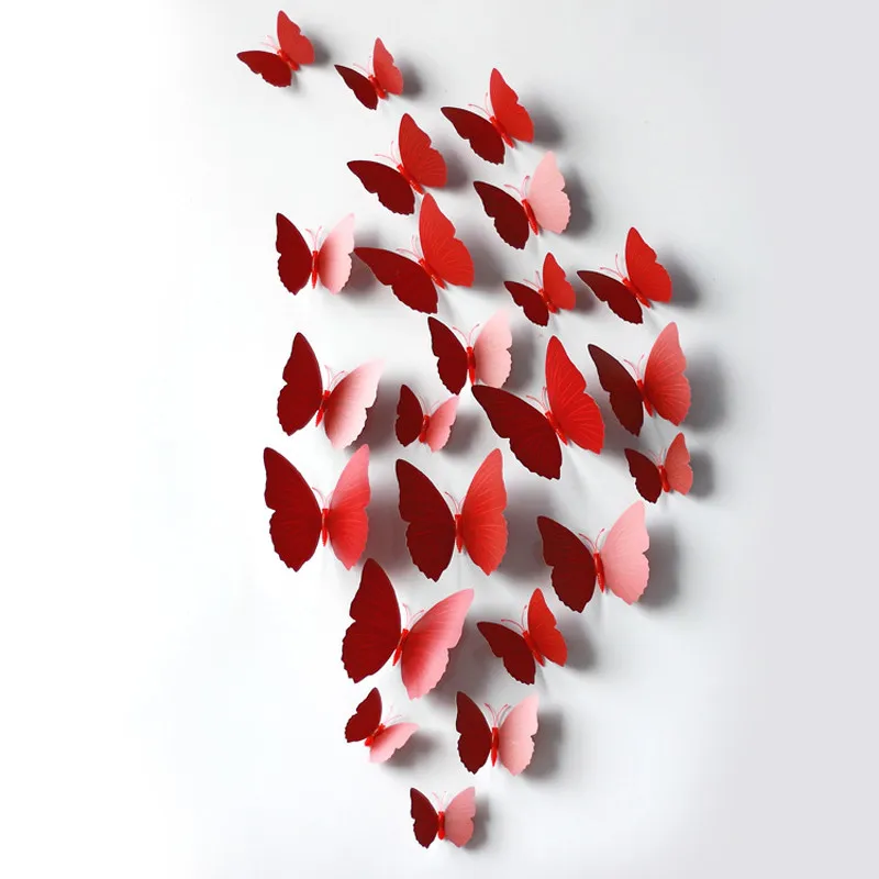2021 decoration vintage 12 Pcs 3D Wall Stickers Butterfly Fridge Magnet for Home Decoration New
2021 decoration vintage 12 Pcs 3D Wall Stickers Butterfly Fridge Magnet for Home Decoration New
