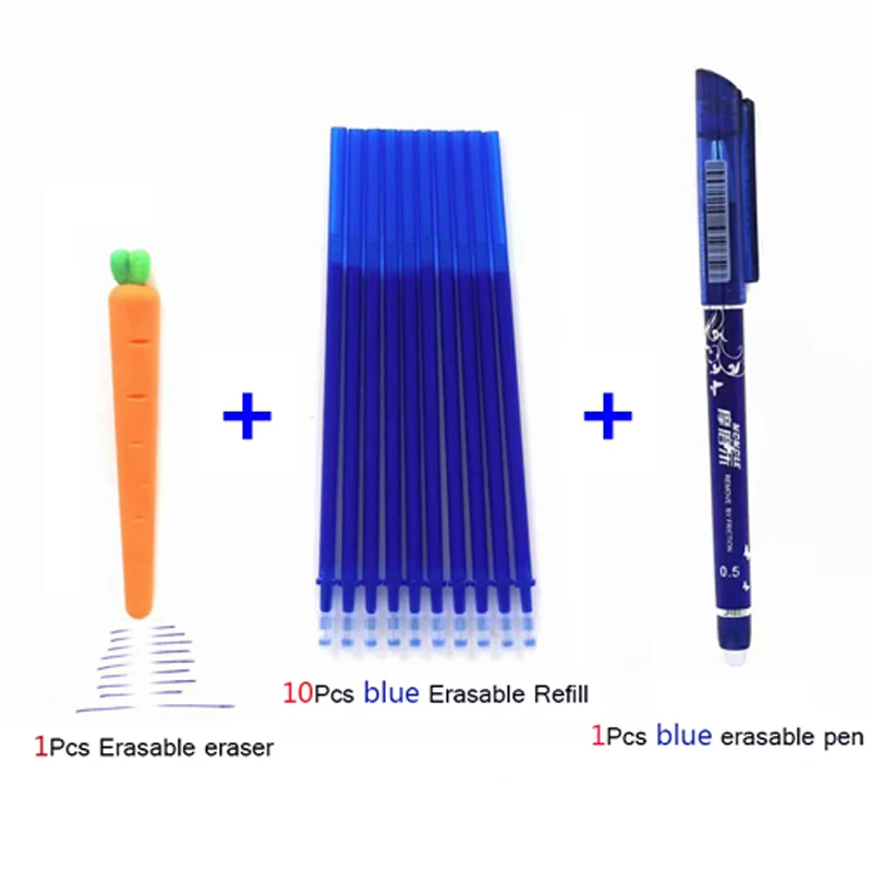 12Pcs/lot Erasable Pen Refill Rod Washable Handle 0.5mm Blue/Black/Red Ink Gel Pen for School Office Supplies Tool Stationery
12Pcs/lot Erasable Pen Refill Rod Washable Handle 0.5mm Blue/Black/Red Ink Gel Pen for School Office Supplies Tool Stationery