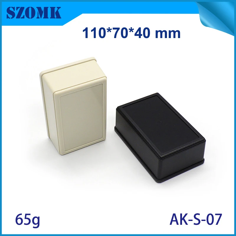 SZOMK abs project box diy custom pcb plastic enclosure 10pcs 110*70*45mm hot selling black instrument box control oultet boxes
SZOMK abs project box diy custom pcb plastic enclosure 10pcs 110*70*45mm hot selling black instrument box control oultet boxes