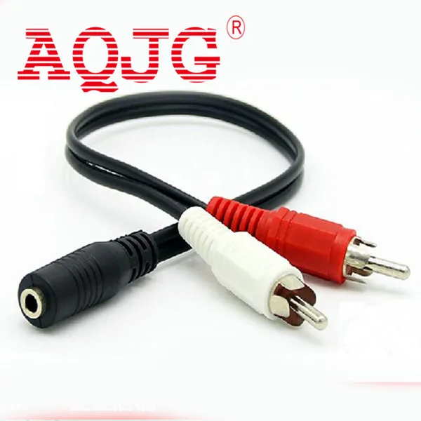 3,5 мм стерео гнездо 2 RCA штекер AV кабель вспомогательный аудио адаптер провод
3,5 мм стерео гнездо 2 RCA штекер AV кабель вспомогательный аудио адаптер провод