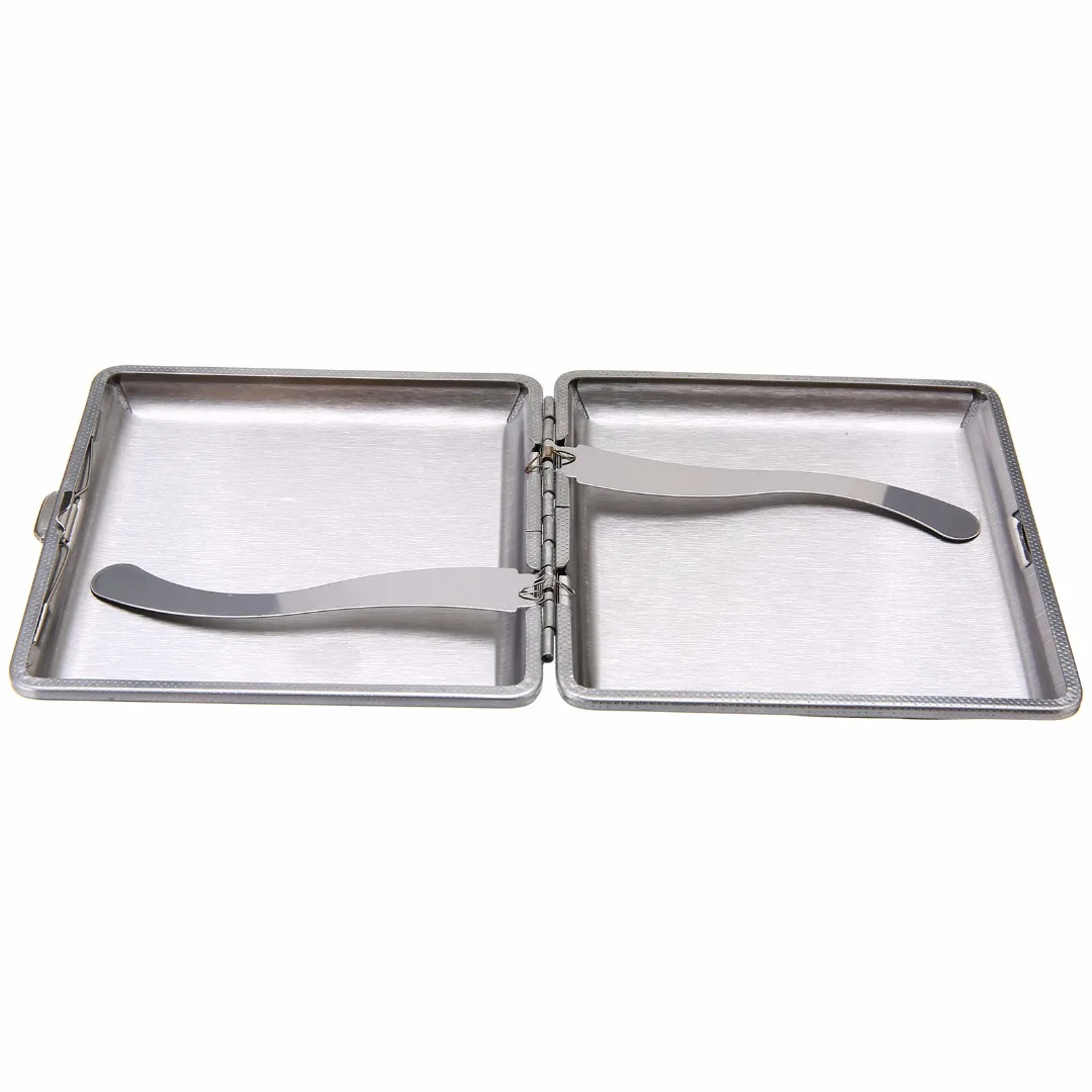 20 Cigarette Case Storage Holder Aluminum Storage Box Container Double Sided Flip Open Cigarette Case Gift MAYITR
20 Cigarette Case Storage Holder Aluminum Storage Box Container Double Sided Flip Open Cigarette Case Gift MAYITR