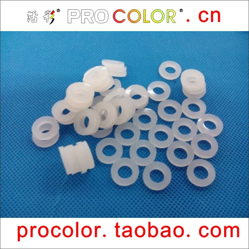 Шайба Прозрачная силиконовая резина уплотнительное кольцо печать прокладка OD 10 8