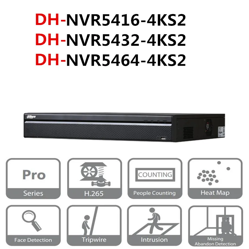 Original Dahua NVR system cctv 16/32/64 Channel 1.5U 4K&H.265 Pro Network Video Recorder NVR5416-4KS2 NVR5432-4KS2 NVR5464-4KS2
Original Dahua NVR system cctv 16/32/64 Channel 1.5U 4K&H.265 Pro Network Video Recorder NVR5416-4KS2 NVR5432-4KS2 NVR5464-4KS2