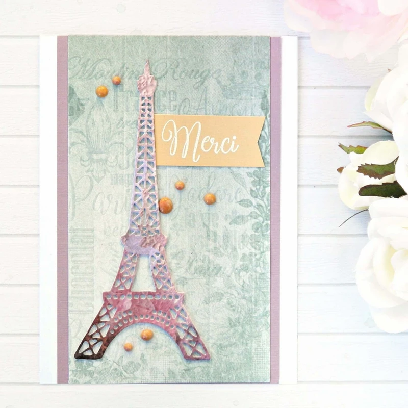 Romantic Tower Metal Cutting Dies Stencils For DIY Scrapbooking Photo Album Decorative Embossing Paper Cards Craft Die Cuts 2019
Romantic Tower Metal Cutting Dies Stencils For DIY Scrapbooking Photo Album Decorative Embossing Paper Cards Craft Die Cuts 2019