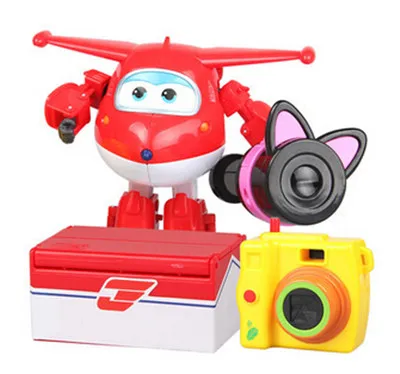 3 вида стилей Набор инструментов для деформации Super Wings JETT Deluxe & Dizzy трансформация