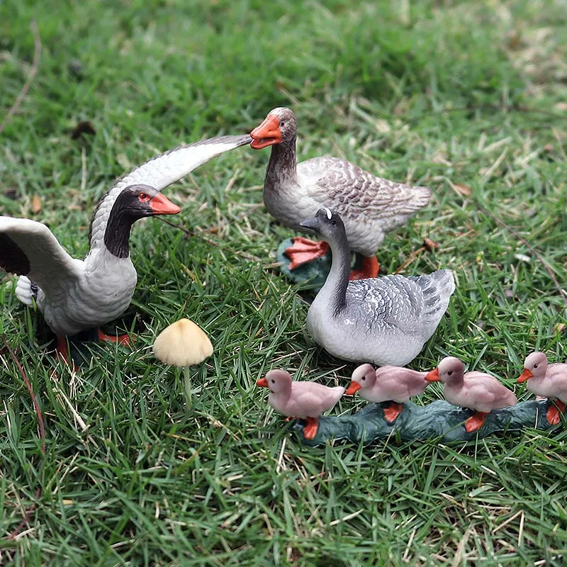 Oenux Farm Animal Duck Family Model Action Figures Lovely Pig Goose Figurines High Quality Education Collection Toys For Kids
Oenux Farm Animal Duck Family Model Action Figures Lovely Pig Goose Figurines High Quality Education Collection Toys For Kids