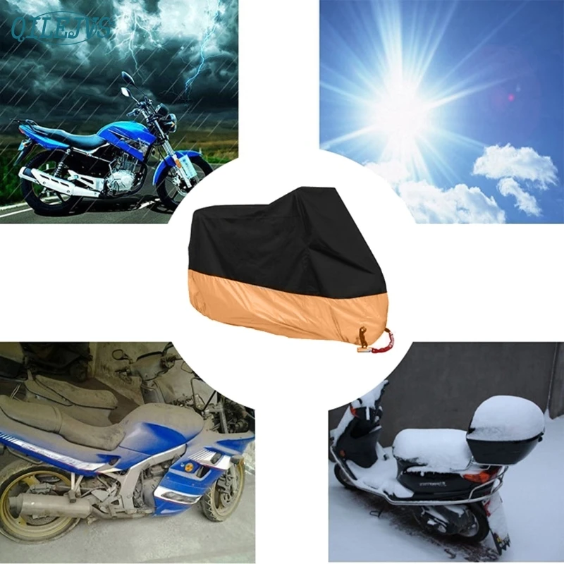 Hot Selling Waterproof Outdoor Motorbike UV Protector Rain Dust Bike Motorcycle Cover Size L-3XL AUG17
Hot Selling Waterproof Outdoor Motorbike UV Protector Rain Dust Bike Motorcycle Cover Size L-3XL AUG17