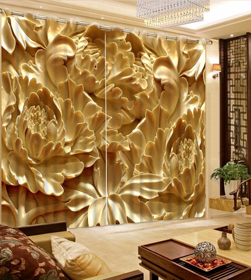 3D Curtain Photo Customize Size Carving Peony Curtain Flower Curtains For Bedroom Curtains For Living Room
3D Curtain Photo Customize Size Carving Peony Curtain Flower Curtains For Bedroom Curtains For Living Room