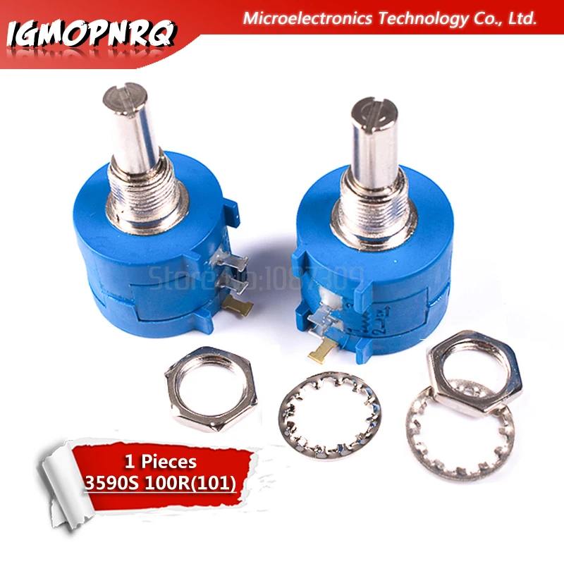 3590S-2-101L 3590S 100 Ом прецизионный многооборотный потенциометр 10 кольцевой регулируемый резистор
3590S-2-101L 3590S 100 Ом прецизионный многооборотный потенциометр 10 кольцевой регулируемый резистор