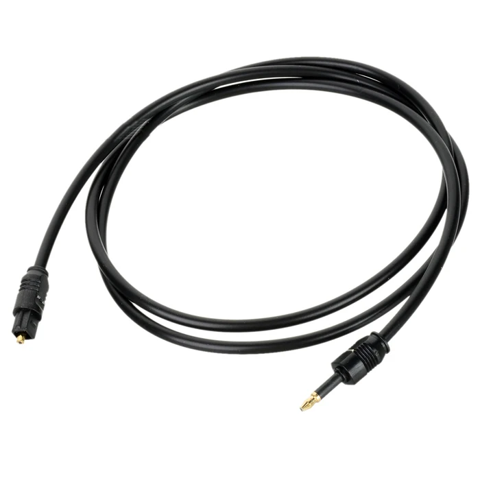 

OD4.0 Toshiba Digital Optical Audio Toslink to 3.5mm Mini Toslink Cable Gold connector adapter 1m 1.5m 2m 3m 3ft 5ft 6ft 10ft