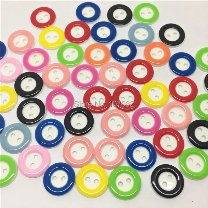 900pcs 12.5mm White Circle on Color 2-Hole Buttons Resin Round Embellishments Sewing Shirt Accessories
900pcs 12.5mm White Circle on Color 2-Hole Buttons Resin Round Embellishments Sewing Shirt Accessories
