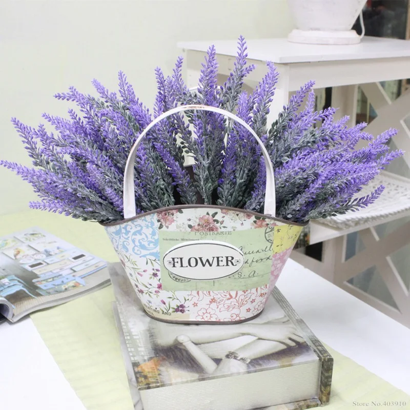 Romantic Provence decoration lavender flower silk artificial flowers grain decorative Simulation of aquatic plants
Romantic Provence decoration lavender flower silk artificial flowers grain decorative Simulation of aquatic plants