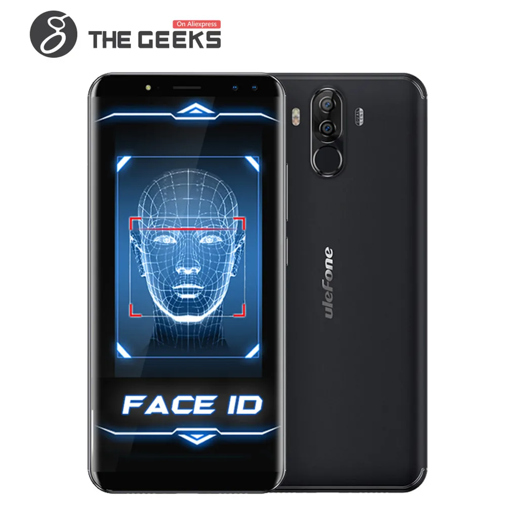 Ulefone Мощность 3 лицо/отпечатков пальцев ID 4G мобильный телефон 6 0 дюймов Экран 6080